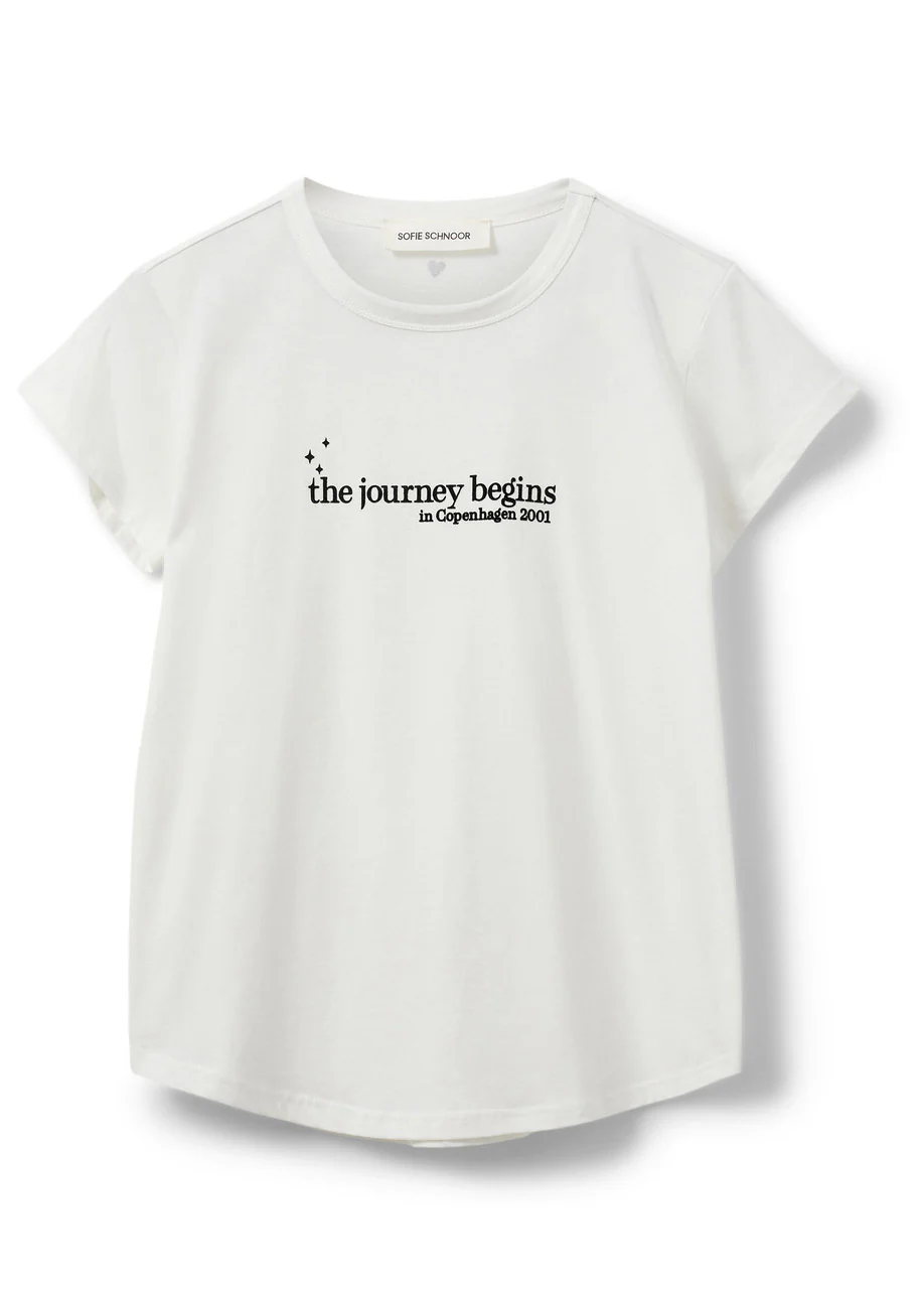 Sofie Schnoor S253405 Zoeysw T-shirt snow white - Image 3