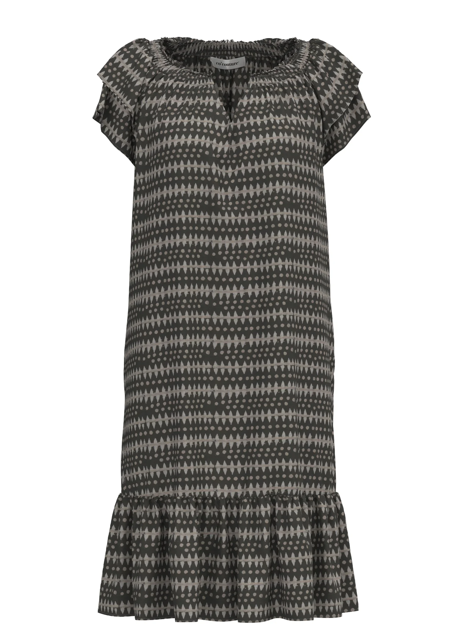 Co'Couture Sunrise Crop CayaCC Dress Mocca - Image 4