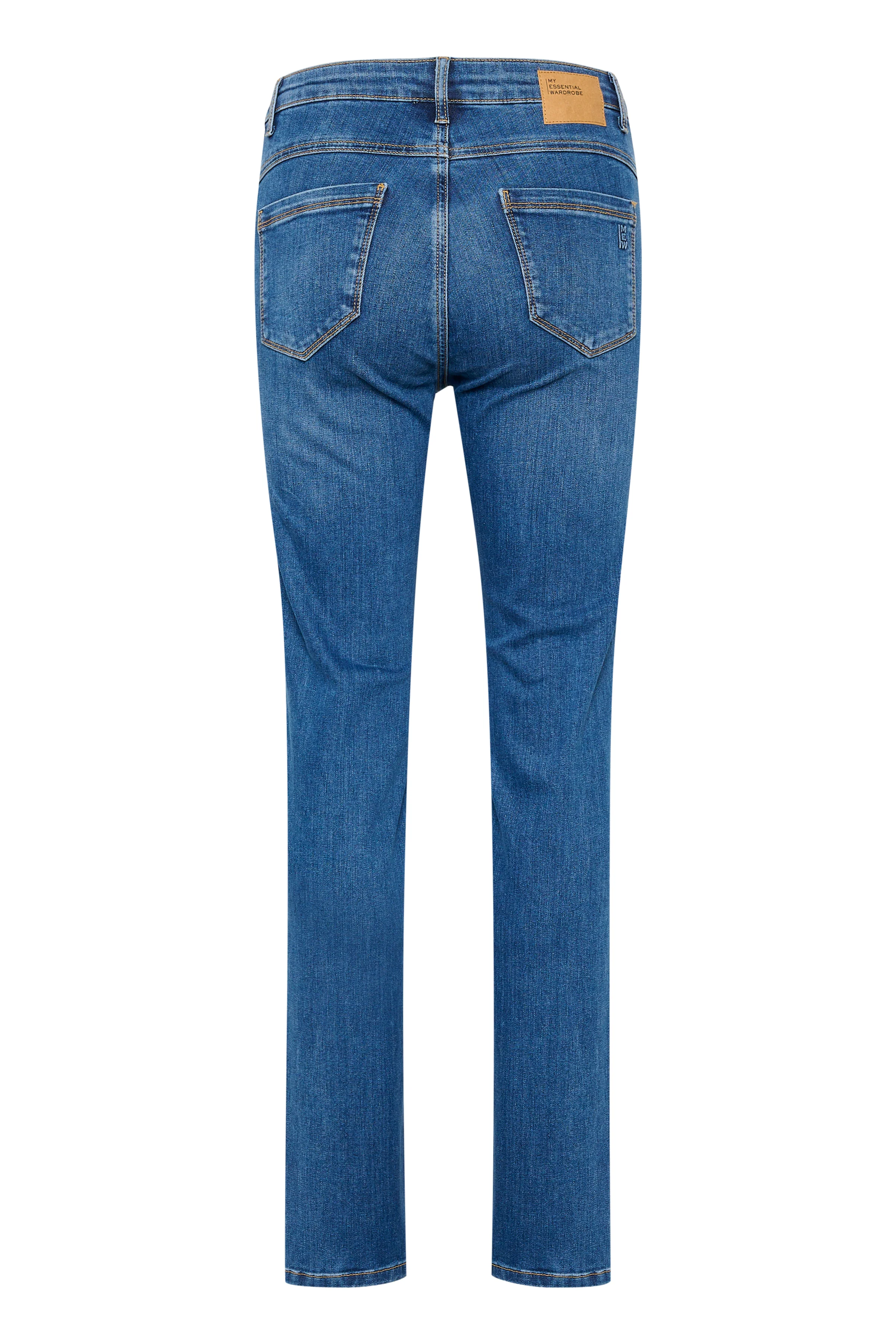 My Essential Wardrobe the Celina High straight medium blue - Image 10