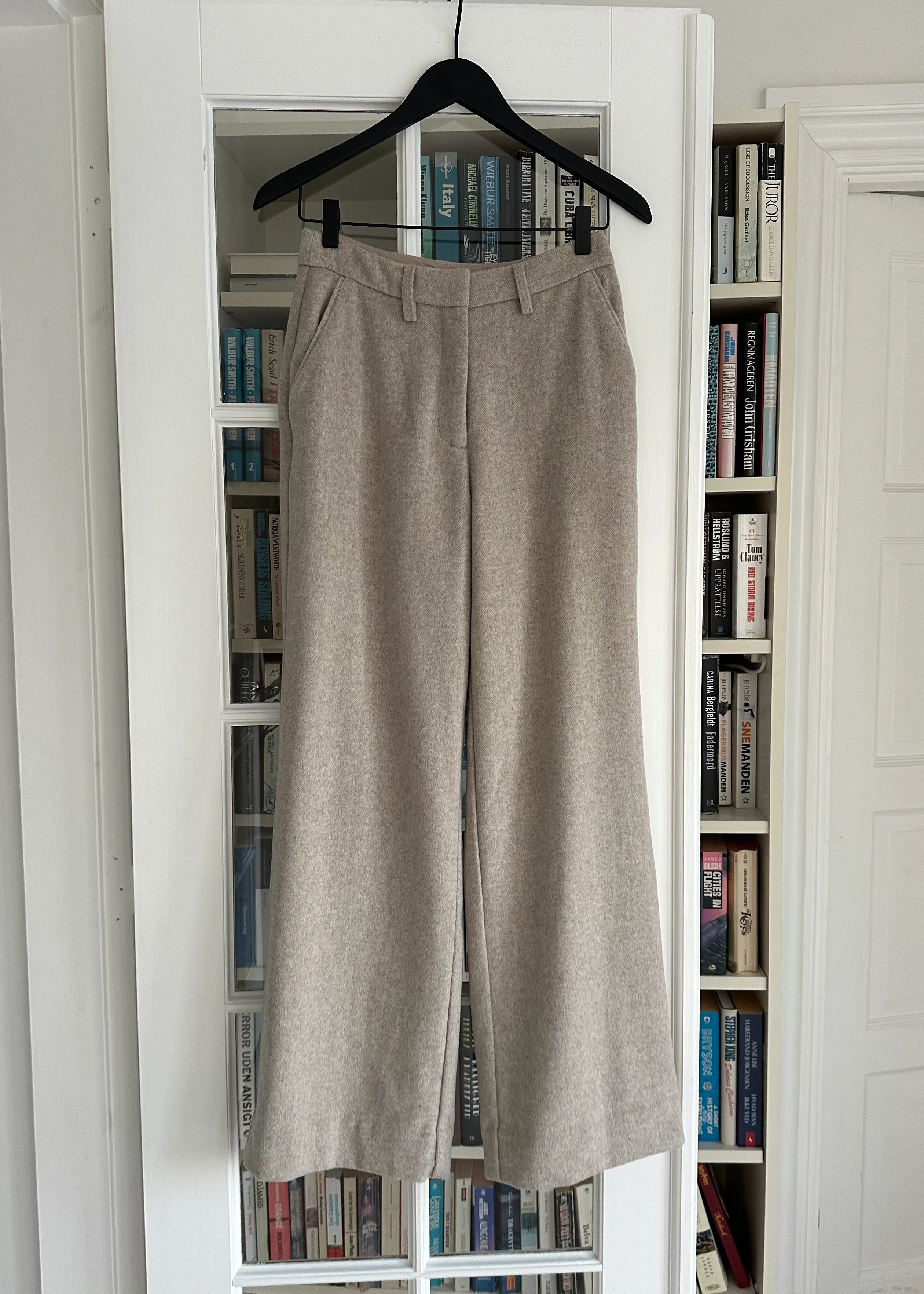 Urban Pioneers Thelma Wool Pant Sand - Image 5