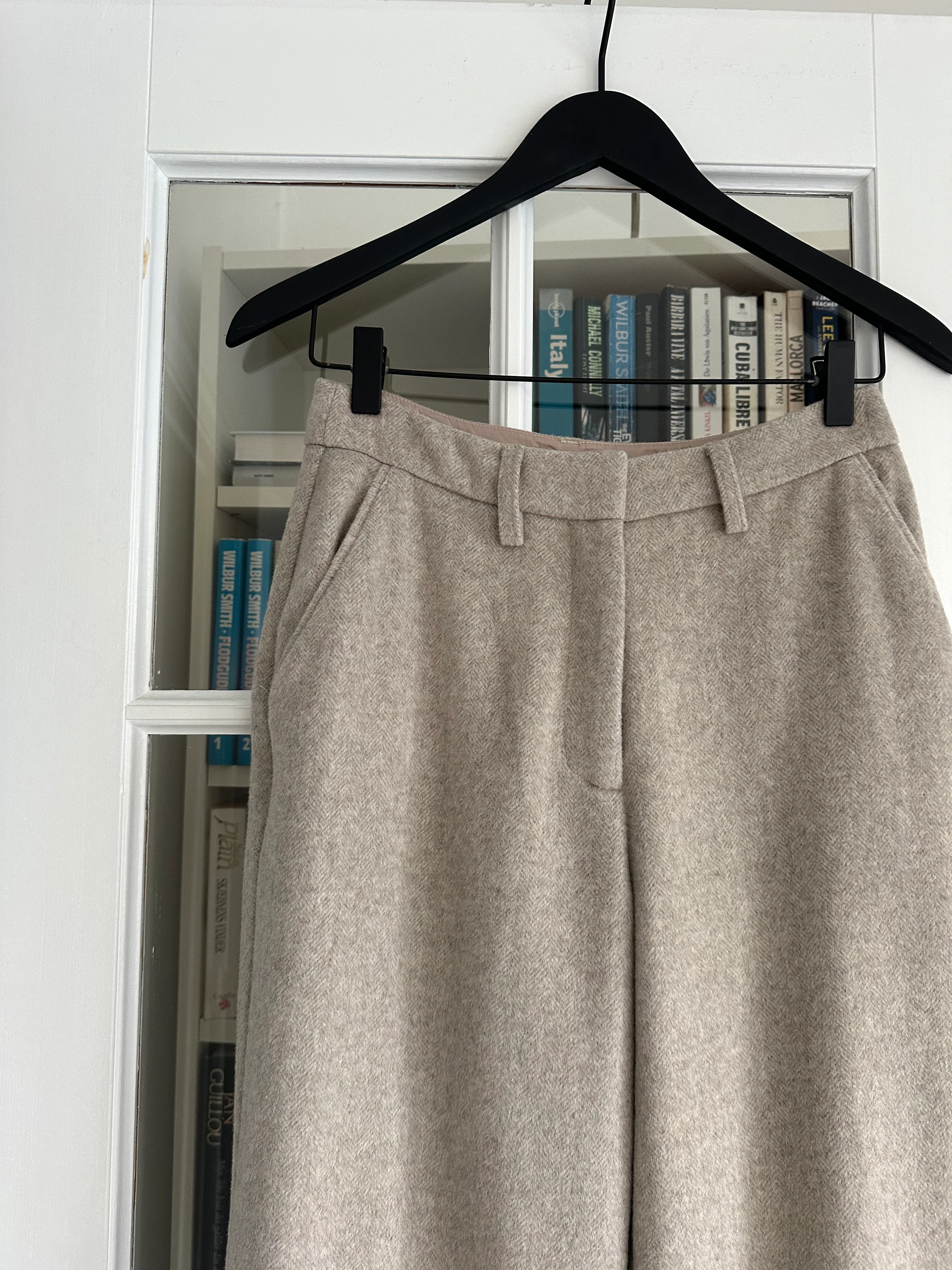 Urban Pioneers Thelma Wool Pant Sand - Image 6