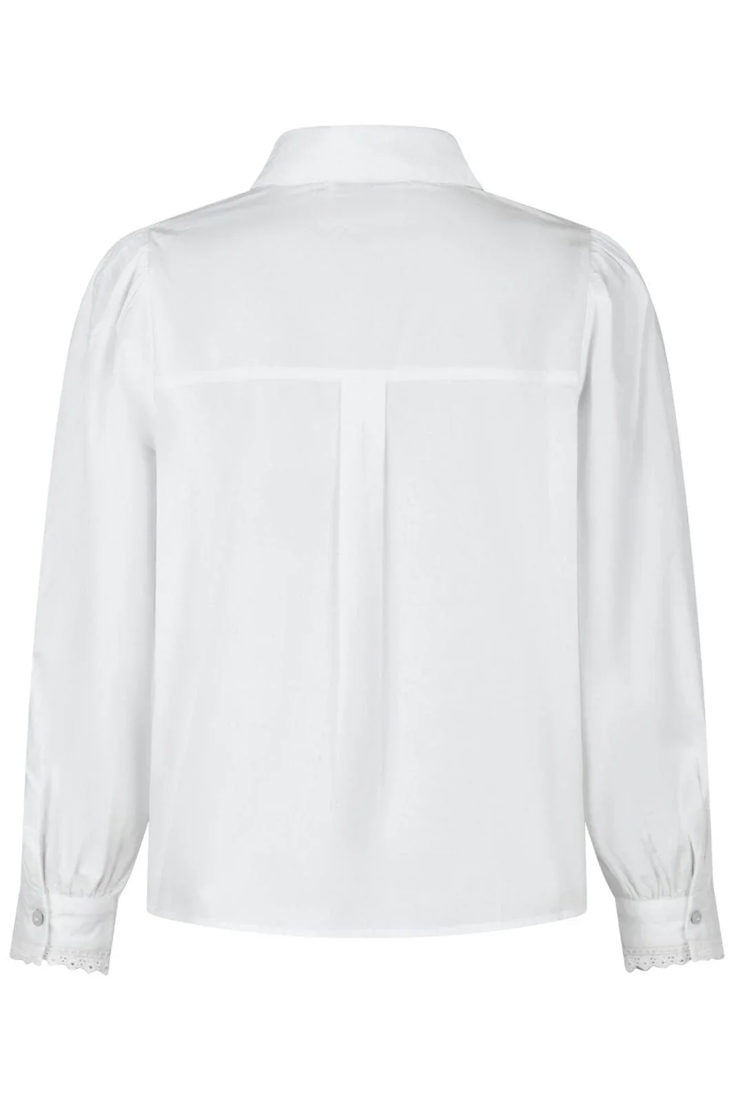 Neo Noir Tilly C Poplin Shirt White - Image 8