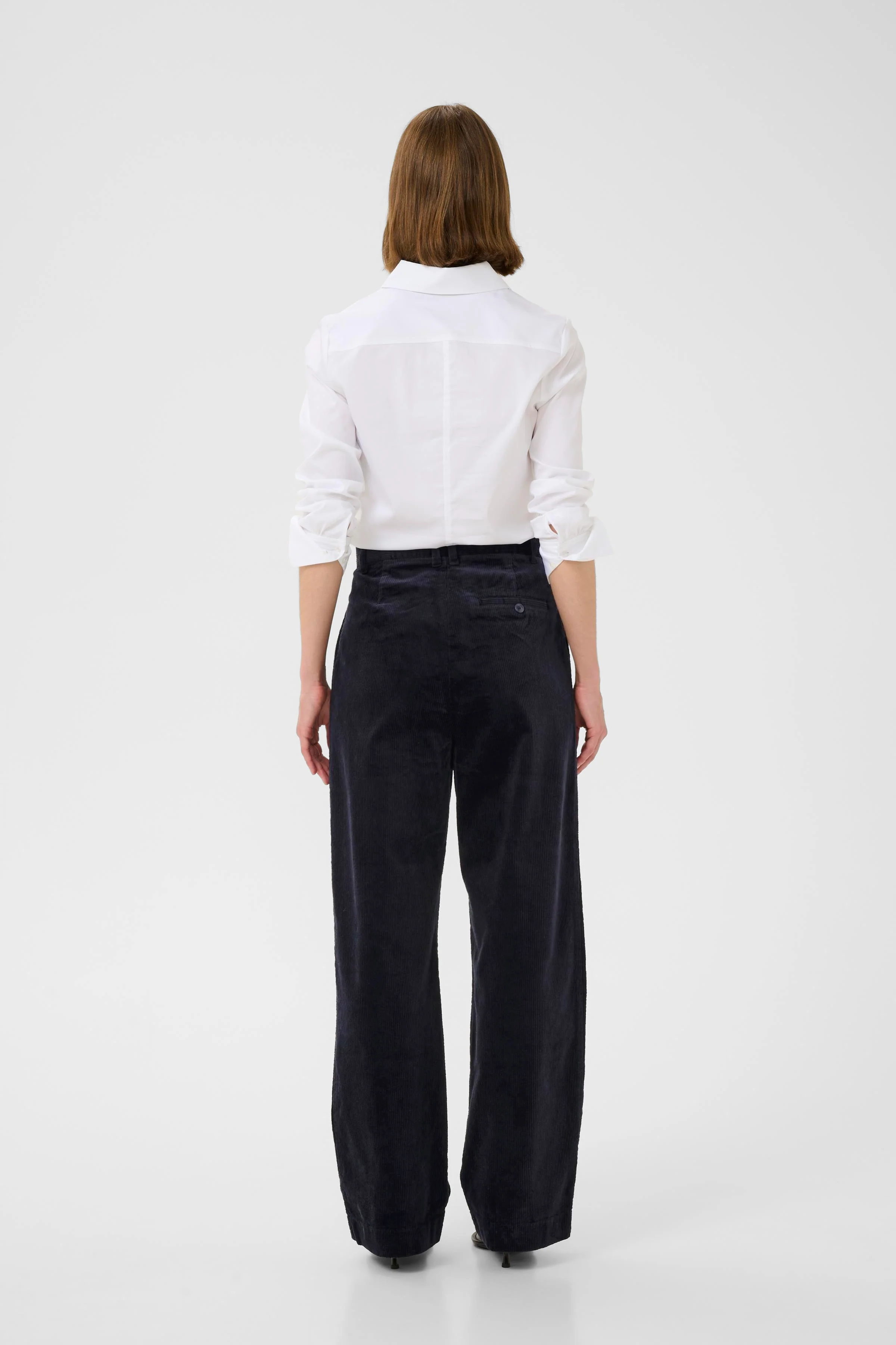 Inwear ToriIW Wide Pant Marine Blue - Image 7