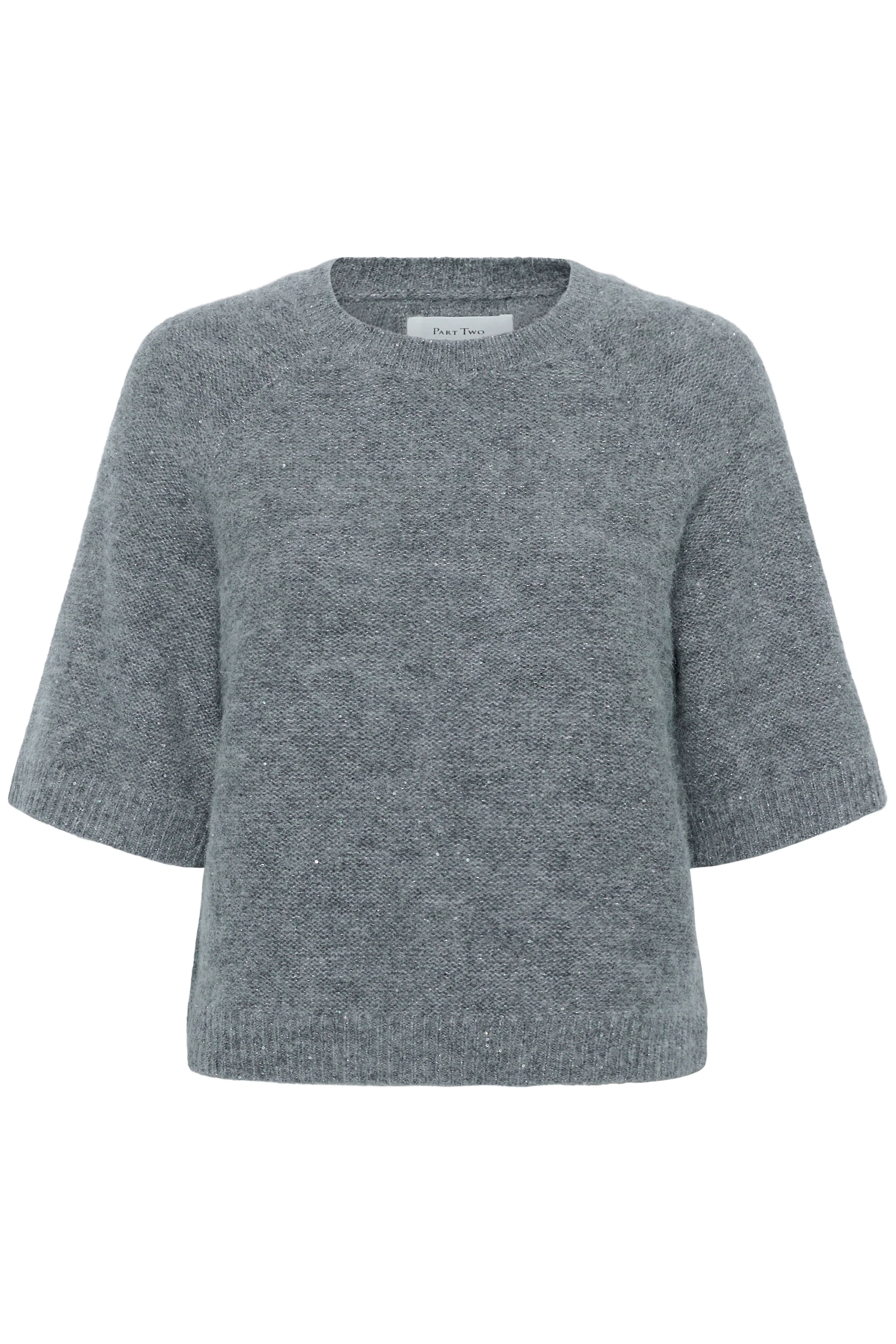 Part Two UresaPW Pullover Medium Grey Melange - Image 3