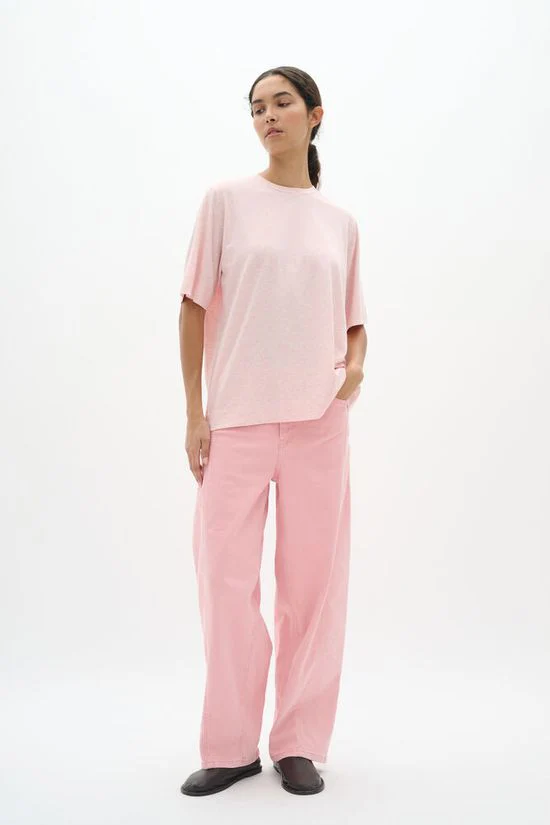 Inwear UtaIW Base Boxy mel Pale Pink Melange - Image 4