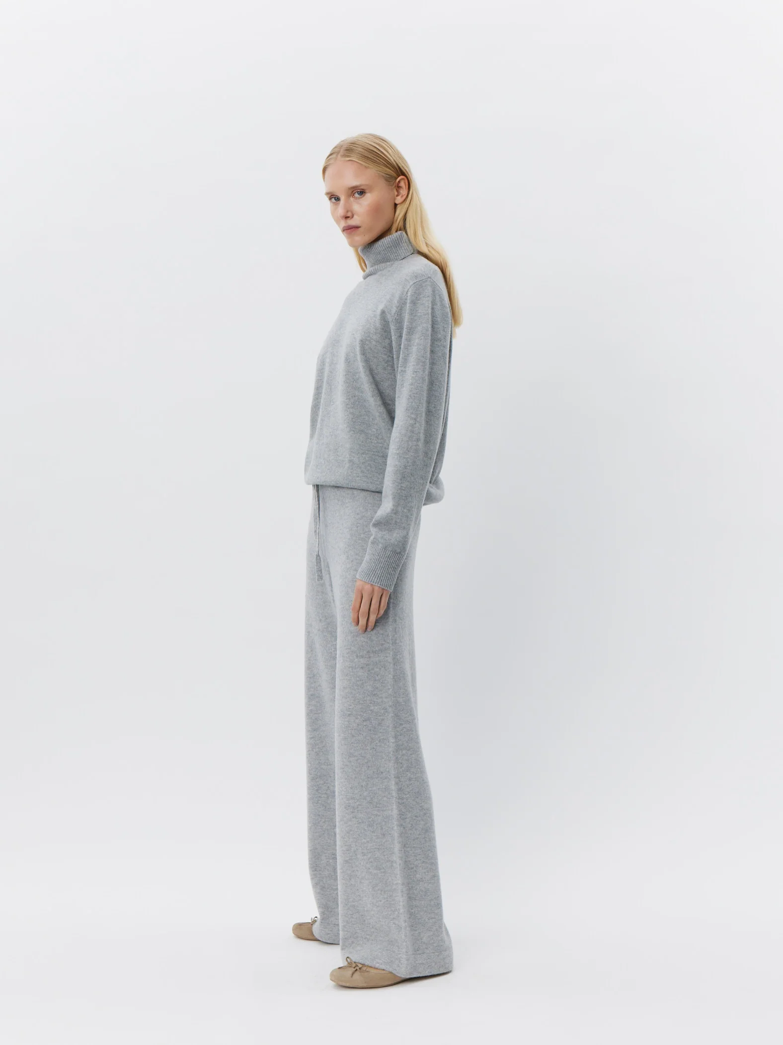 Sofie Schnoor Velosw Trousers SNOS562 Grey Melange - Image 2