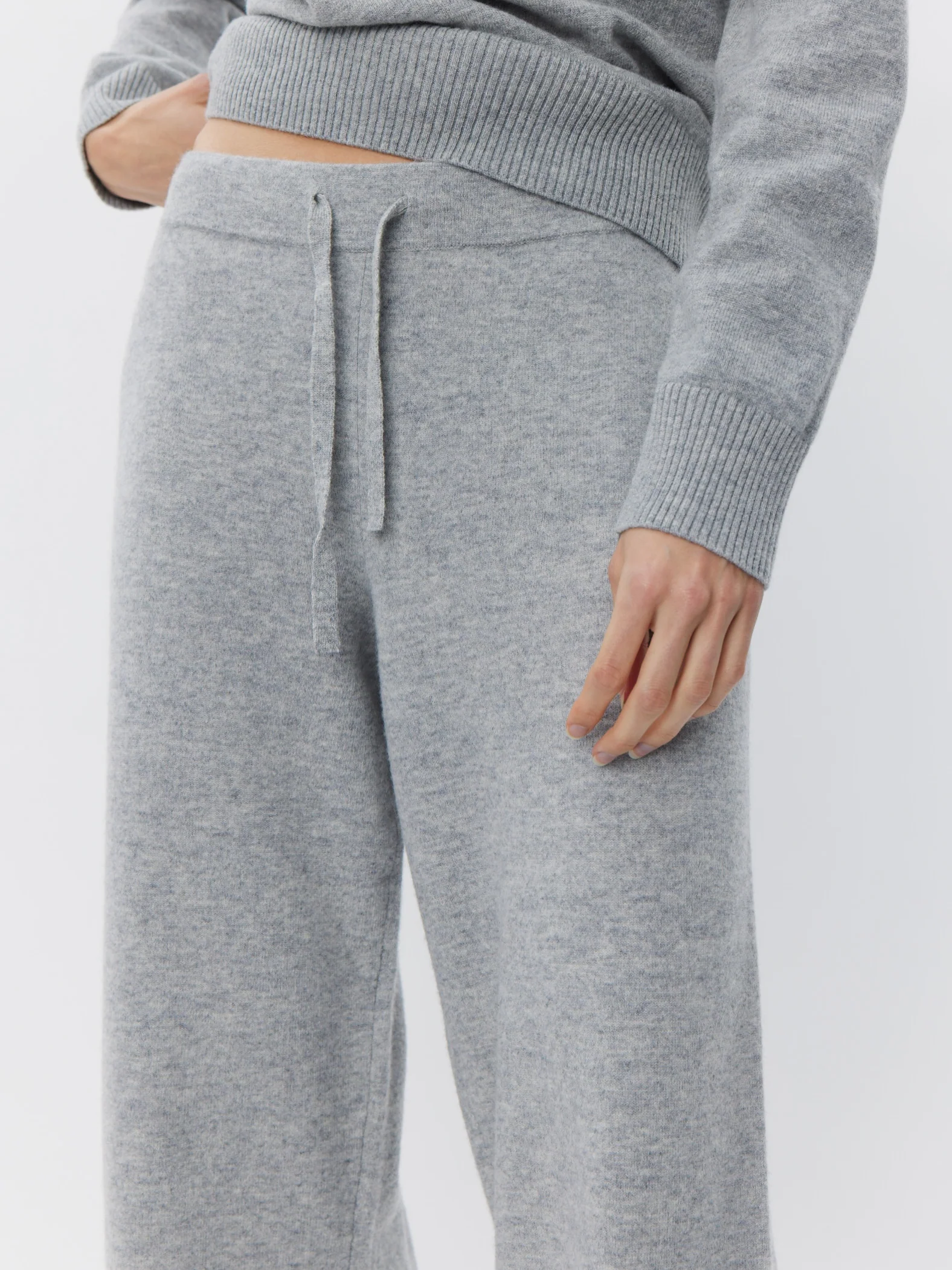 Sofie Schnoor Velosw Trousers SNOS562 Grey Melange - Image 4