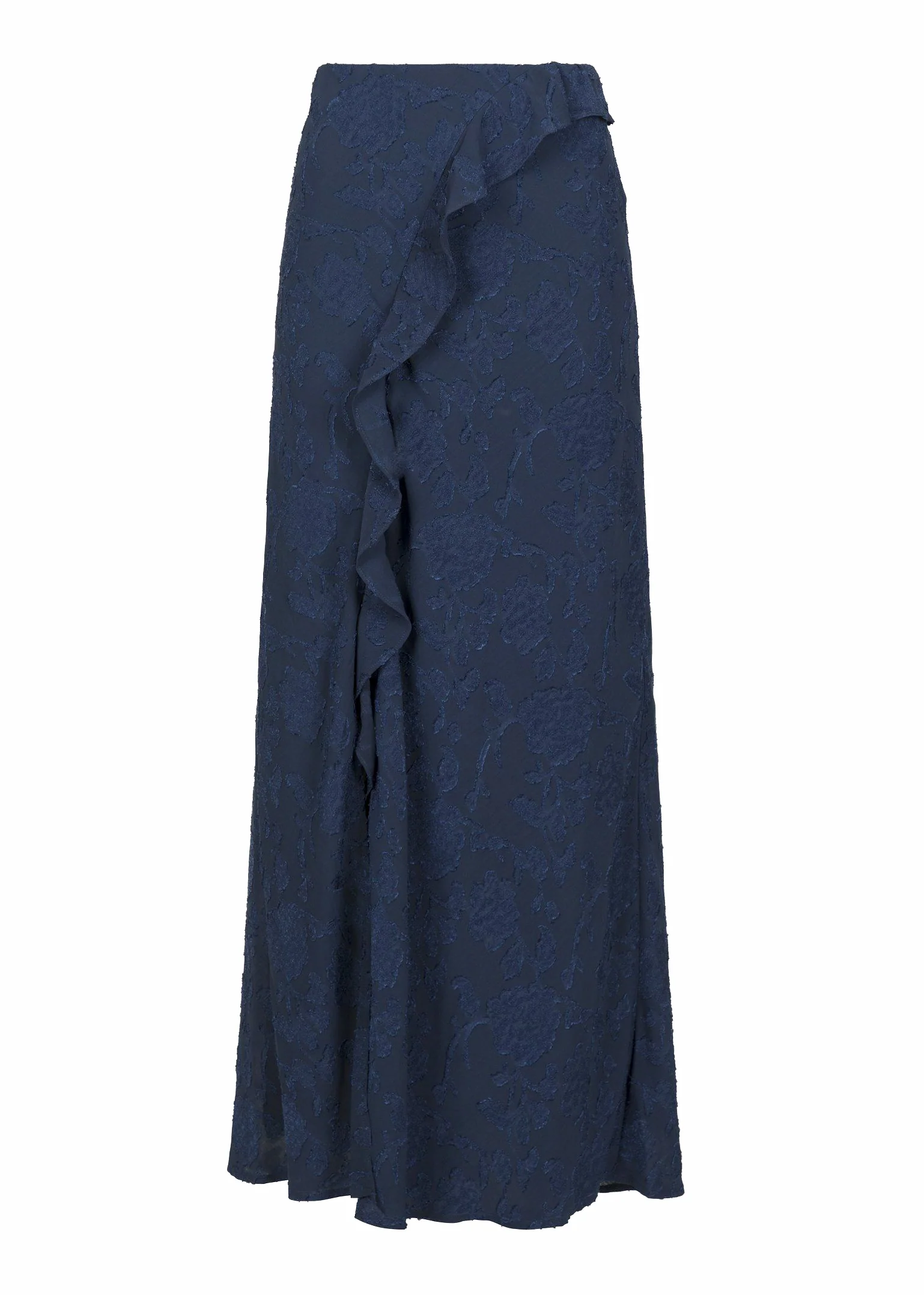 Neo Noir Vinza Burnout Skirt Navy - Image 5