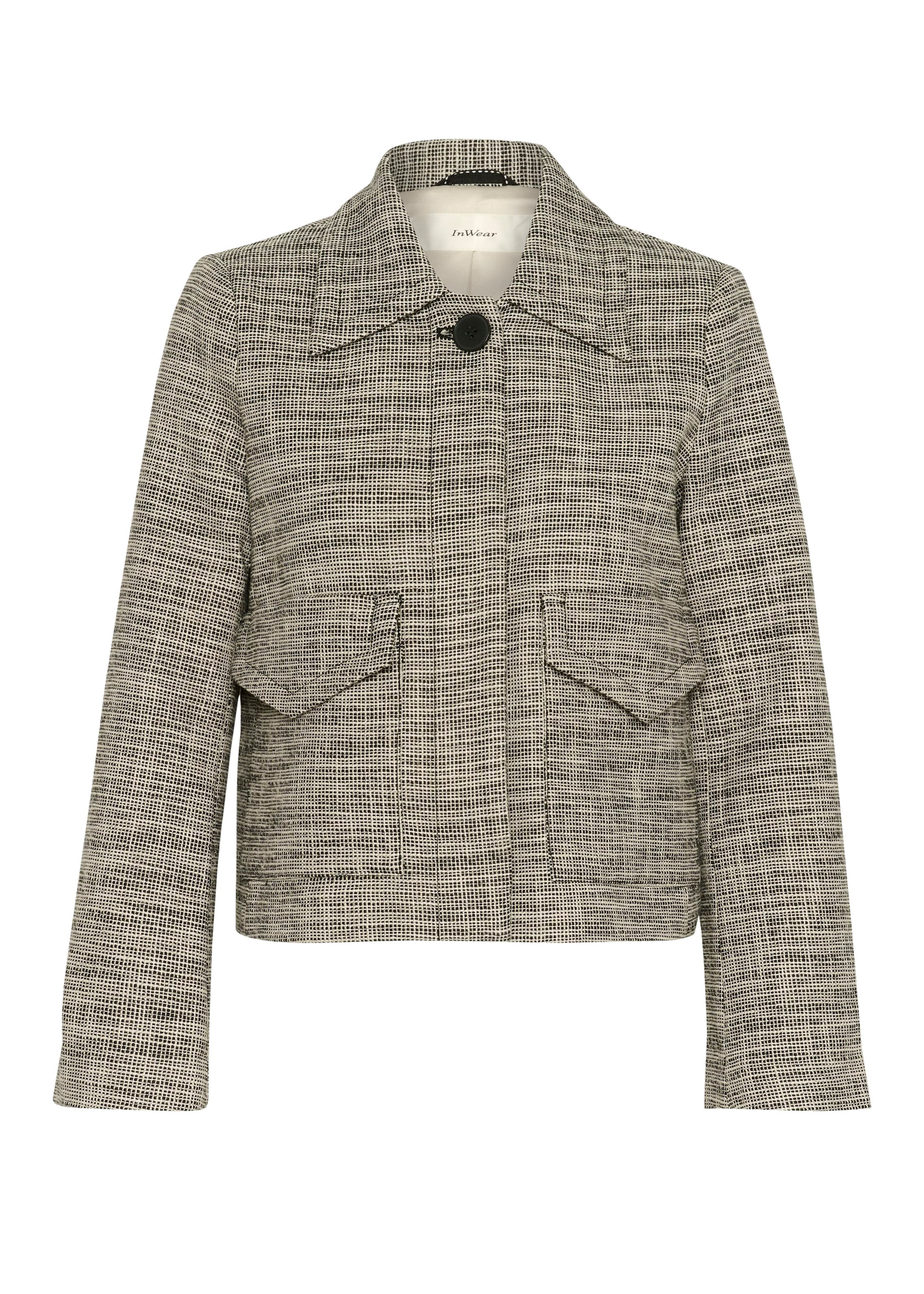 Inwear ZaccaiIW Jacket black white - Image 8