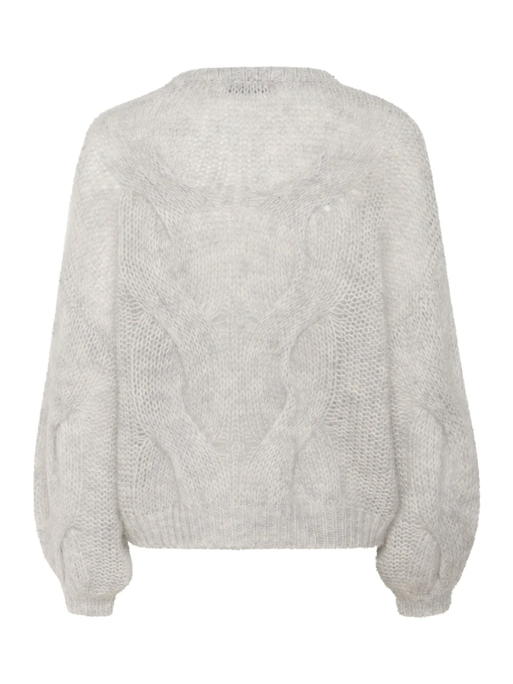 Gestuz ZeniaGZ pullover light grey - Image 3