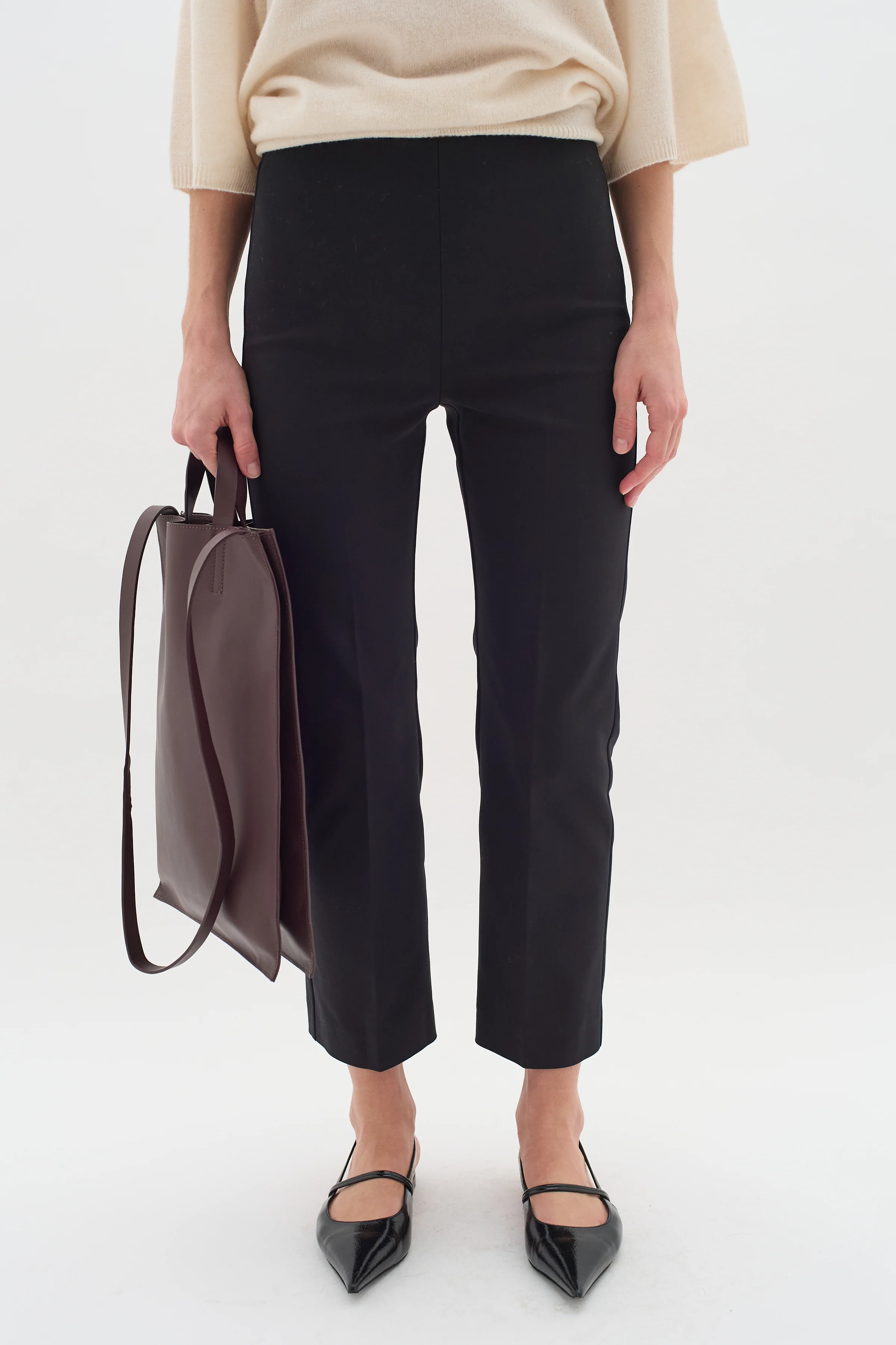 InWear ZiggiIW Kickflare Pant Black - Image 3