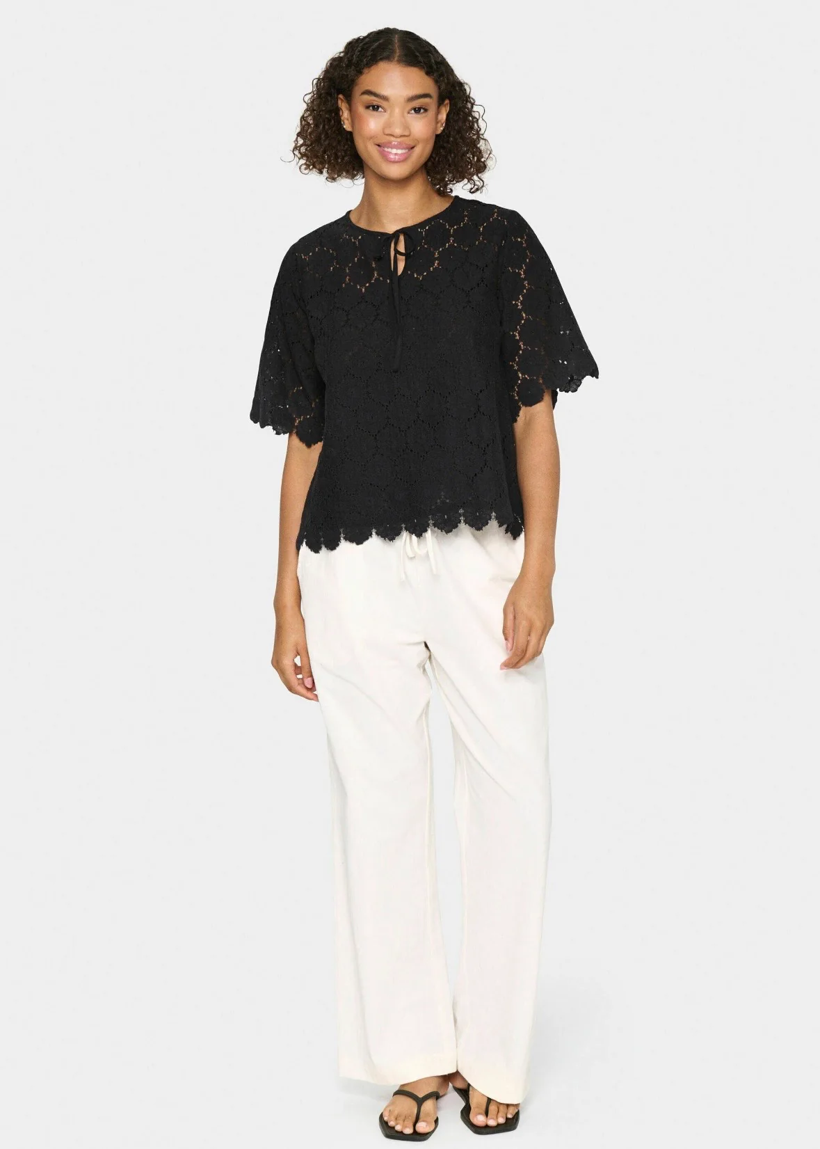 Saint Tropez ZojaSZ Blouse Black - Image 2