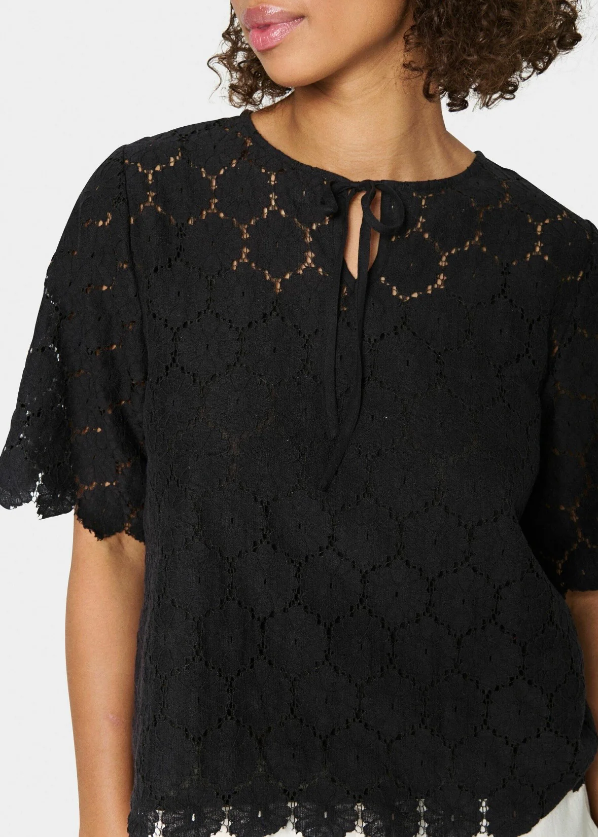 Saint Tropez ZojaSZ Blouse Black - Image 4