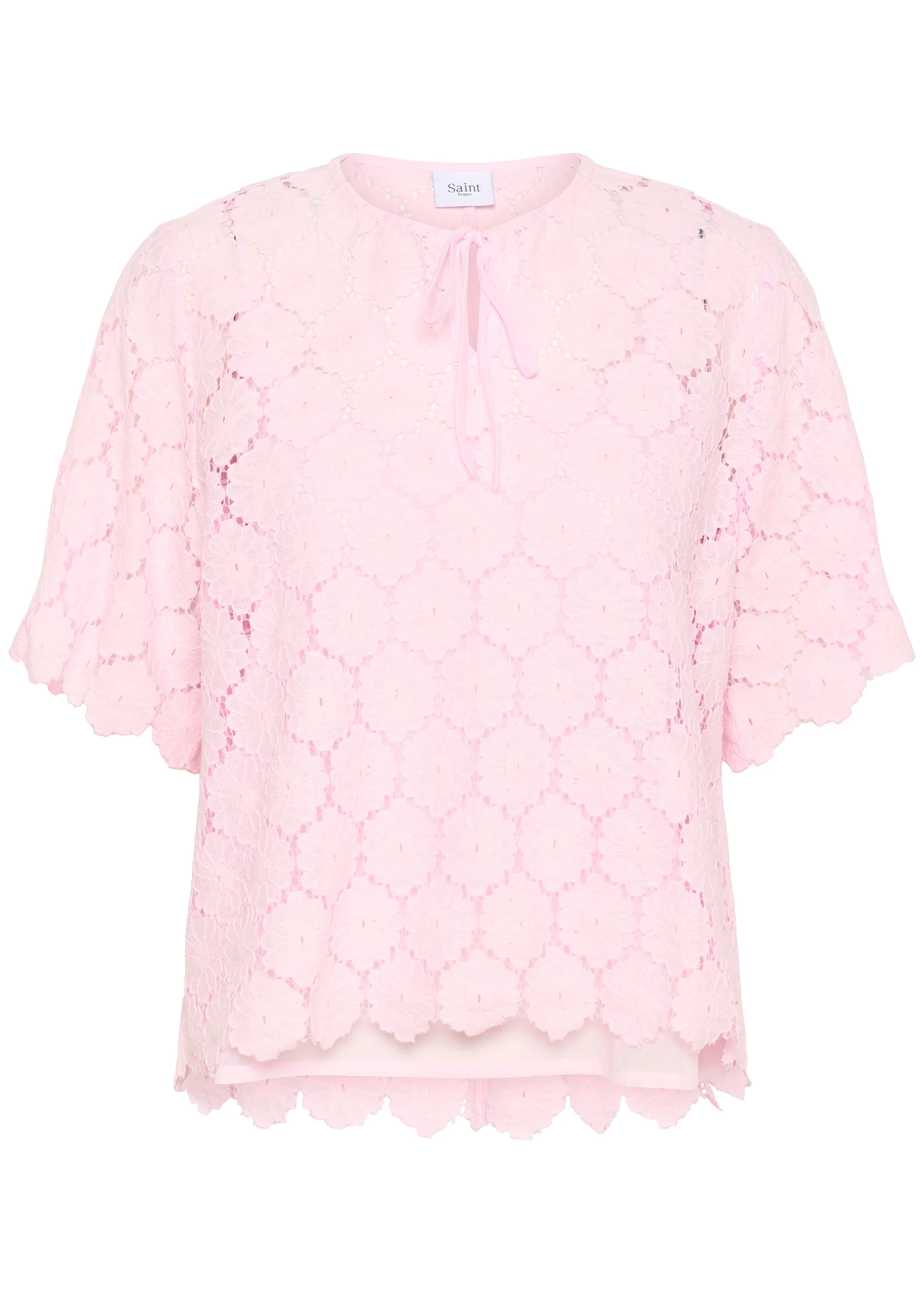 Saint Tropez ZojaSZ Blouse Pink Tulle - Image 2